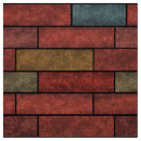 Search for brick pattern fabric Orange