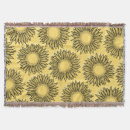 Search for sunflower blankets Yellow