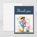 Search for sports thank you cards Girls