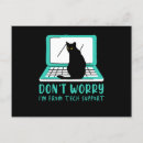 Search for computer tech postcards Cat