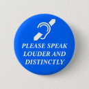 Search for speak louder badges Deaf