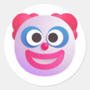 Search for funny clown stickers Humour