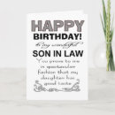 Search for son and daughter in law cards Funny