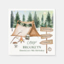 Search for happy camper napkins Campfire