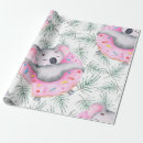 Search for koala wrapping paper Watercolor