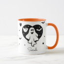 Search for cute halloween ghost mugs Trick or treat