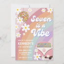 Search for seven birthday invitations Retro