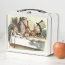 Search for alice in wonderland lunch boxes Victorian