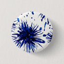 Search for blue floral pattern badges Flower