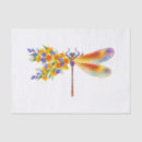 Search for dragonfly tissue paper Flower