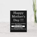 Search for black mothers day cards Humour