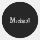 Search for black and white initial stickers Text