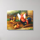 Search for rooster chicken canvas prints Nature