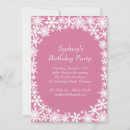 Search for winter 60th birthday invitations Snowflakes