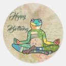 Search for yoga frog stickers Animals