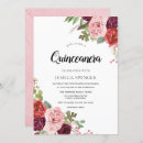 Search for trendy quinceanera invitations Blush