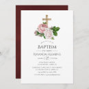 Search for shabby christening invitations Floral