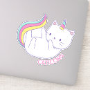 Search for unicorn cat stickers Girl