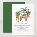 Search for palm tree rehearsal dinner invitations Boho