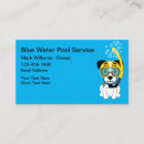 Search for swimming pool business cards Water