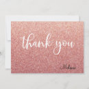 Search for pink rose thank you cards Message