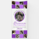Search for purple graduation banners Welcome