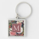 Search for rose flower key rings Pretty