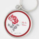 Search for wedding anniversary key rings Red