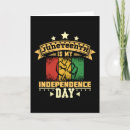 Search for juneteenth cards Melanin