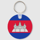 Search for cambodia key rings Flag