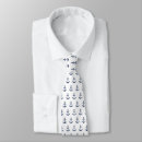 Search for nautical ties Navy and white