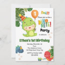 Search for dino 1st birthday invitations Balloon