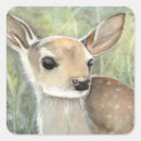 Search for fawn stickers Watercolor
