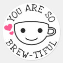 Search for valentine coffee stickers Funny
