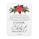 Search for christmas scripture rectangular magnets Religious