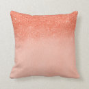 Search for peach cushions Ombre