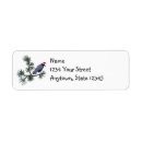 Search for santa return address labels Red