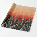 Search for zombie wrapping paper Halloween