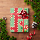 Search for candy christmas wrapping paper Vintage