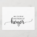 Search for matron of honour invitations Rustic