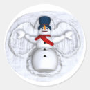 Search for snow angel stickers Snowman