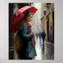 Search for girl with umbrella posters Vintage