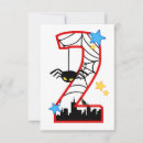 Search for spider birthday invitations Web