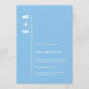 Search for sky wedding invitations Simple