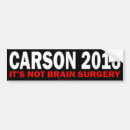 Search for brain bumper stickers President
