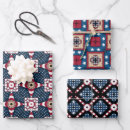 Search for 4th of july wrapping paper Usa