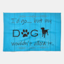 Search for funny dog tea towels Blue