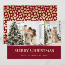 Search for red gold stars christmas cards Modern