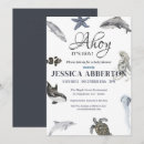 Search for watercolor baby boy shower invitations Nautical