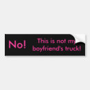 Search for for boyfriend bumper stickers Trucks